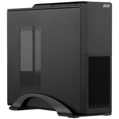 Корпус 2E S613ARGB-400 з БЖ 2E 400W-SFX, 1xUSB3.0, 1хUSB Type-C, 1x80мм, Micro ATX/ Desktop, чорний