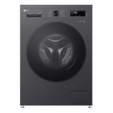 Пральна машина LG фронтальна, 7кг, 1200, A+++, 44см, дисплей, пара, інвертор, чорний