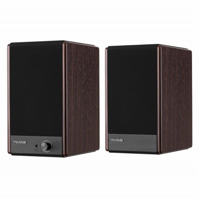 Акустична система MICROLAB SOLO 3 2.0, 40w, mini-jack/, коричневий