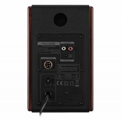 Акустична система MICROLAB SOLO 3 2.0, 40w, mini-jack/, коричневий