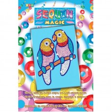 Sequin Art Набір для творчості Папуги нерозлучники Sequin Art Набір для творчості Папуги нерозлучники