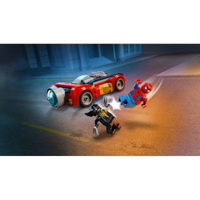 Конструктор LEGO Super Heroes Автомобіль Людини-павука vs. Отруєний Росомаха