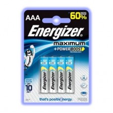 Батарейка Energizer AAA Energizer Махімum LR03 * 4 (#7638900297577) Батарейка Energizer AAA Energizer Махімum LR03 * 4 (#7638900297577)
