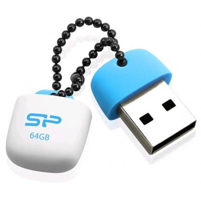 USB флеш накопитель Silicon Power 64Gb Jewel J07 Blue USB 3.0 (SP064GBUF3J07V1B)