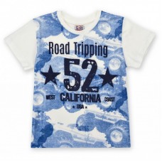 Футболка дитяча Breeze "52 California" (8763-128B-beige) Футболка дитяча Breeze "52 California" (8763-128B-beige)