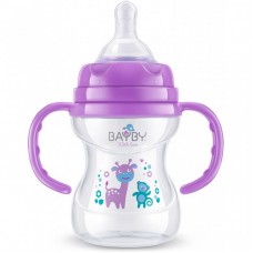 Пляшечка для годування BAYBY 150 мл 6 мес+ фиолетовый (BFB6105) Пляшечка для годування BAYBY 150 мл 6 мес+ фиолетовый (BFB6105)