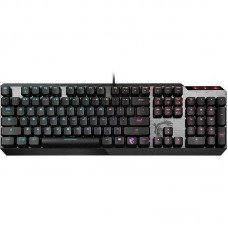 Клавіатура механічна MSI Vigor GK50 LOW PROFILE UA 104key, Kailh White, USB-A, EN/UKR/RU, RGB, чорний Клавіатура механічна MSI Vigor GK50 LOW PROFILE UA 104key, Kailh White, USB-A, EN/UKR/RU, RGB, чорний