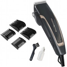 Машинка для стрижки Rowenta Driver, від мережі, роторний мотор, насадок-3, нерж.сталь., чорний Машинка для стрижки Rowenta Driver, від мережі, роторний мотор, насадок-3, нерж.сталь., чорний