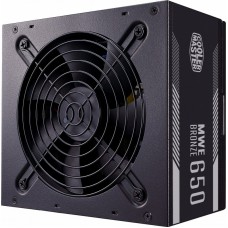 Блок живлення Cooler Master MWE 650 Bronze V2,650W,12cm fan,a/PFC,24+8,4xPeripheral,8xSATA,4xPCIe