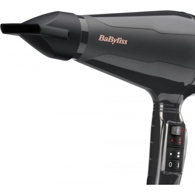 Фен Babyliss Air Pro, 2200Вт, 2 режими, дифузор, іоніз-я, хол. обдув, чорний