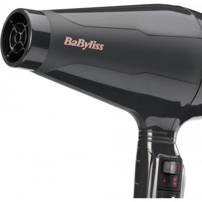 Фен Babyliss Air Pro, 2200Вт, 2 режими, дифузор, іоніз-я, хол. обдув, чорний