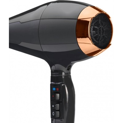 Фен Babyliss Air Pro, 2200Вт, 2 режими, дифузор, іоніз-я, хол. обдув, чорний