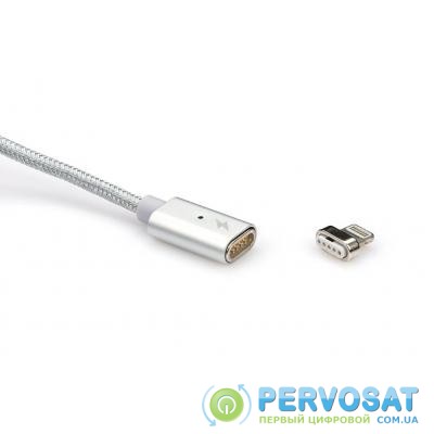 Дата кабель USB 2.0 AM to Lightning 1.0m Vinga (Magnetic Lightning)