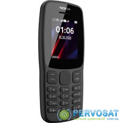 Мобильный телефон Nokia 106 DS New Grey (16NEBD01A02)