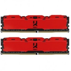 Модуль пам'яті для комп'ютера DDR4 16GB (2x8GB) 3000 MHz IRDM Red GOODRAM (IR-XR3000D464L16S/16GDC) Модуль пам'яті для комп'ютера DDR4 16GB (2x8GB) 3000 MHz IRDM Red GOODRAM (IR-XR3000D464L16S/16GDC)