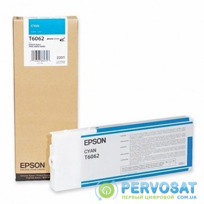 Картридж EPSON St Pro 4800/4880 cyan (C13T606200)