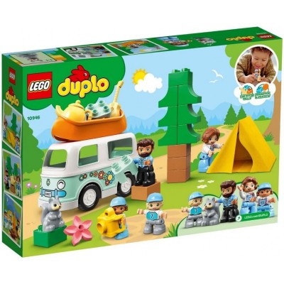 Конструктор LEGO DUPLO Сімейний кемпінг 10946