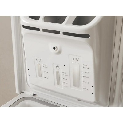 Пральна машина Whirlpool вертикальна, 7кг, 1200, B, 60см, дисплей, інвертор, білий