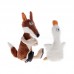 М'яка іграшка sigikid Beasts Лис і качка 21 см 38361SK