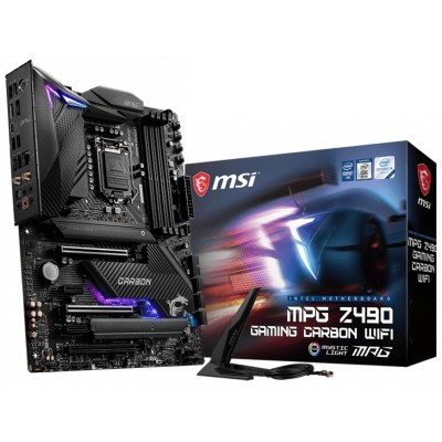 Материнcька плата MSI MPG_Z490_GAM_CARB_WIFI s1200 Z490 4xDDR4 HDMI-DP Wi-Fi!!!BT ATX