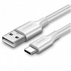 Дата кабель USB 2.0 AM to Type-C 1.0m US287 White Ugreen (60121) Дата кабель USB 2.0 AM to Type-C 1.0m US287 White Ugreen (60121)