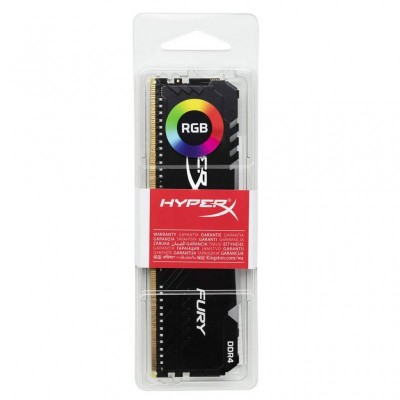 Модуль пам'яті для комп'ютера DDR4 16GB 3733 MHz HyperX Fury RGB Kingston Fury (ex.HyperX) (HX437C19FB3A/16)