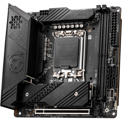 Материнcька плата MSI MEG Z690I UNIFY s1700 Z690 2xDDR5 M.2 HDMI DP WiFi BT mITX