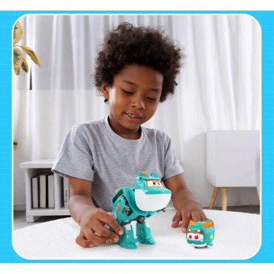 Ігровий набір Super Wings Transforming Тіно і улюбленець (Tino & Pet)