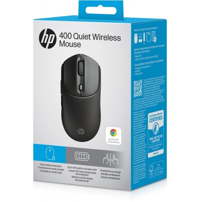 Миша HP 400 Quiet, WL/BT, чорний