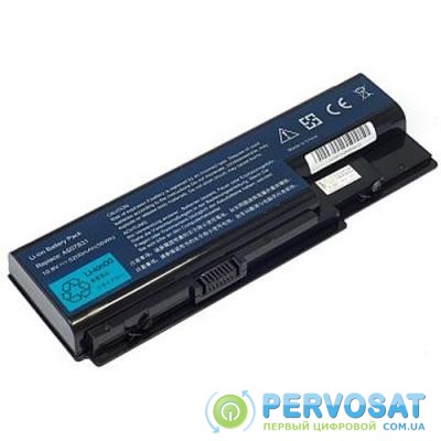 Аккумулятор для ноутбука ACER Aspire 5230 (AS07B51, AC 5520 3S2P) 10.8V 5200mAh PowerPlant (NB00000146)
