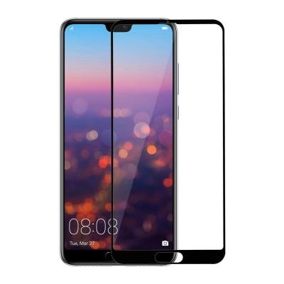 Скло захисне MakeFuture для Huawei P20 Pro Black Full Cover Full Glue (MGFCFG-HUP20PB)