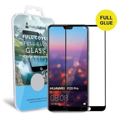 Скло захисне MakeFuture для Huawei P20 Pro Black Full Cover Full Glue (MGFCFG-HUP20PB)