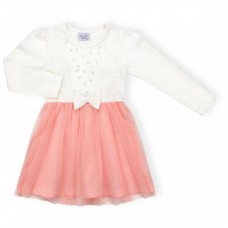 Плаття Breeze з мереживом і фатіновою спідницею (10111-104G-peach) Плаття Breeze з мереживом і фатіновою спідницею (10111-104G-peach)