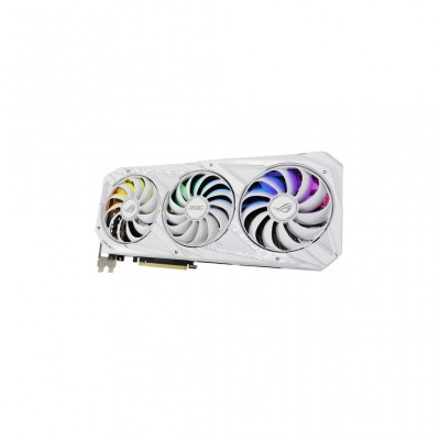 Видеокарта ASUS GeForce RTX3080 10Gb ROG STRIX OC WHITE V2 LHR (ROG-STRIX-RTX3080-O10G-WHITE-V2)