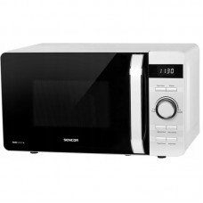 Мікрохвильова піч Sencor, 17л, мех.керув., 800Вт, дисплей, білий