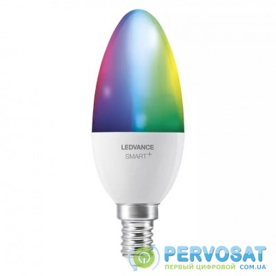 Лампа світлодіодна LEDVANCE (OSRAM) LEDSMART+ WiFi B40 4,9W (470Lm) 2700-6500K + RGB E14 дімміруємая