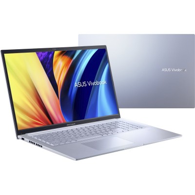 Ноутбук ASUS X1702ZA-AU166 17.3FHD IPS/Intel i3-1215U/8/256F/int/noOS/Silver