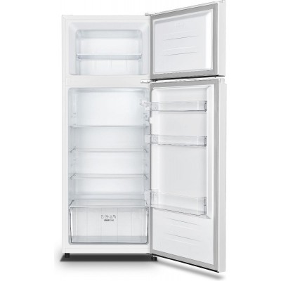 Холодильник Gorenje з верxн. мороз., 144x55x55, xолод.відд.-164л, мороз.відд.-41л, 2дв., A+, ST, білий