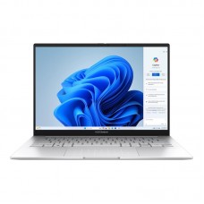 Ноутбук ASUS Zenbook 14 UX3405MA-QD054W 14" FHD OLED, Intel Ultra 7 155H, 16GB, F1TB, UMA, Win11, Сріблястий Ноутбук ASUS Zenbook 14 UX3405MA-QD054W 14" FHD OLED, Intel Ultra 7 155H, 16GB, F1TB, UMA, Win11, Сріблястий