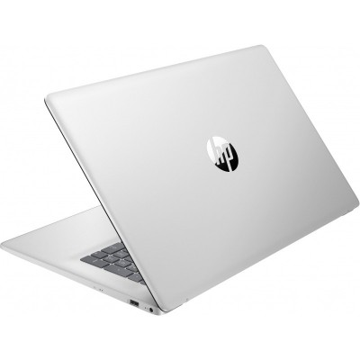 Ноутбук HP 17-cn3036ua 17.3" FHD IPS AG, Intel i5-1334U, 16GB, F512GB, UMA, DOS, сріблястий