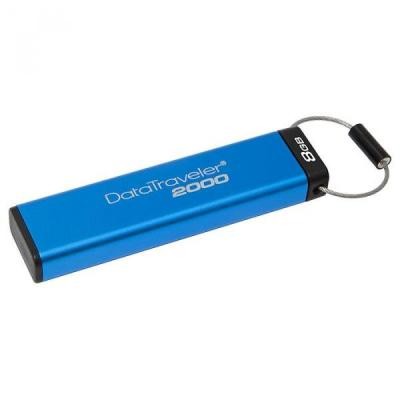 USB флеш накопитель Kingston 8GB DataTraveler 2000 Metal Security USB 3.0 (DT2000/8GB)