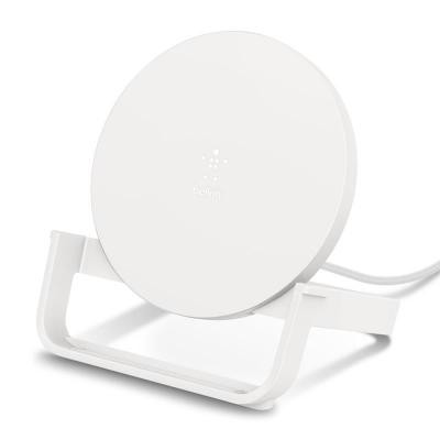 Зарядное устройство Belkin Qi WIRELESS CHG STAND,FAST UNIVERSAL,10W,WHITE (F7U083VFWHT)