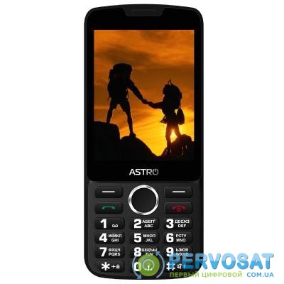 Мобильный телефон Astro A167 Black Red