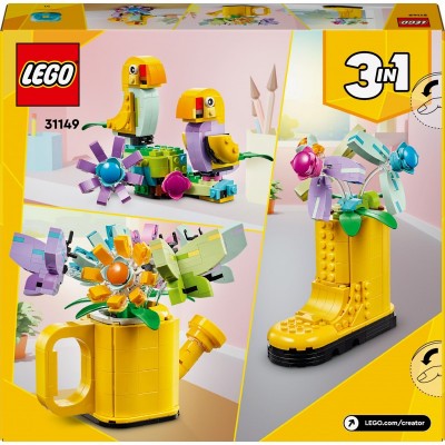 Конструктор LEGO Creator Квіти в лійці