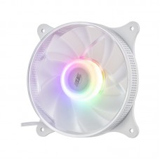 Корпусний вентилятор 2E GAMING Air Cool ACF120VRW-ARGB 120мм, 1200rpm, 4pin, 23dBa, reversed, чбілий