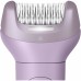 Епілятор Philips Series 9000 дисковий, аккумул., пінцет.-32, волог.+сух., насадок-6, футляр, фіолетовий