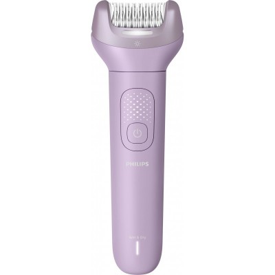 Епілятор Philips Series 9000 дисковий, аккумул., пінцет.-32, волог.+сух., насадок-6, футляр, фіолетовий