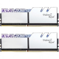 Модуль пам'яті для комп'ютера DDR4 16GB (2x8GB) 3200 MHz Trident Z Royal RGB Silver G.Skill (F4-3200C16D-16GTRS) Модуль пам'яті для комп'ютера DDR4 16GB (2x8GB) 3200 MHz Trident Z Royal RGB Silver G.Skill (F4-3200C16D-16GTRS)