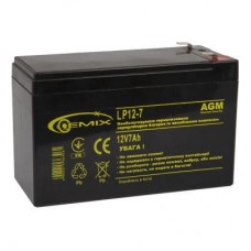 Батарея до ДБЖ 12В 7 Ач GEMIX (LP12-7) Батарея до ДБЖ 12В 7 Ач GEMIX (LP12-7)