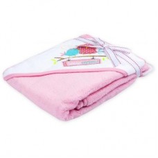 Рушник для купання Luvable Friends з капюшоном для дівчаток (94911) Рушник для купання Luvable Friends з капюшоном для дівчаток (94911)